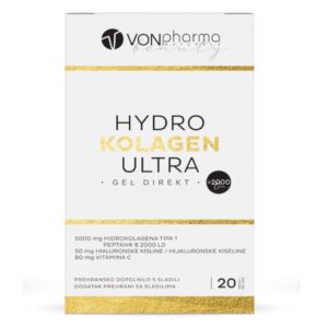 VONpharma HYDRO KOLAGEN ULTRA 2000 DA (20 gelov)