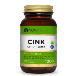 VONpharma Cink – Citrat 25 mg