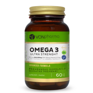 VONpharma Omega 3 Ultra Strength 600 mg DHA