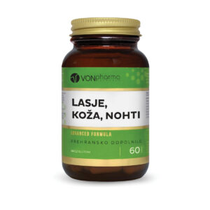 VONpharma LASJE, KOŽA, NOHTI (60 kapsul)