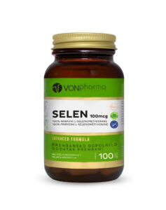 VONpharma Selen 100 mcg prehransko dopolnilo – 100 tablet