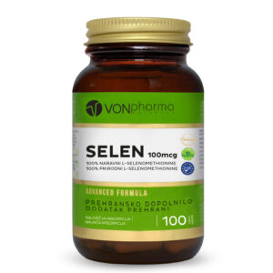 VONpharma Selen 100 mcg prehransko dopolnilo – 100 tablet